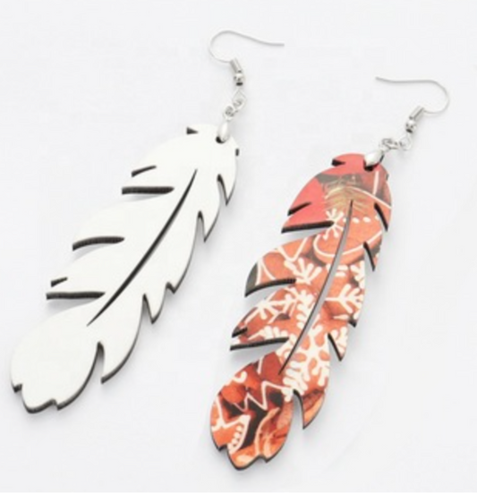 Spiral Sublimation Earring – The Glittery Pig, LLC