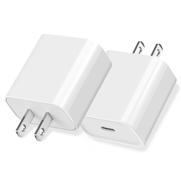 iPhone 13 12 Fast Charger Block,USB C Wall Charger 2Pack 20W PD Fast C –  VictorBr