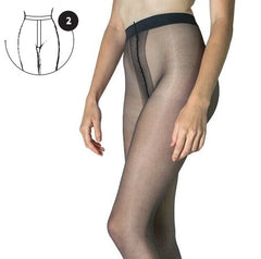 Collants Tband partie culotte - sans partie culotte