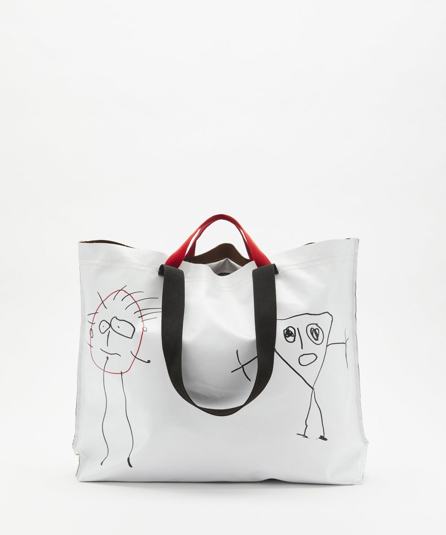 Pili And Bianca Large Tote Bag | White | Plan C