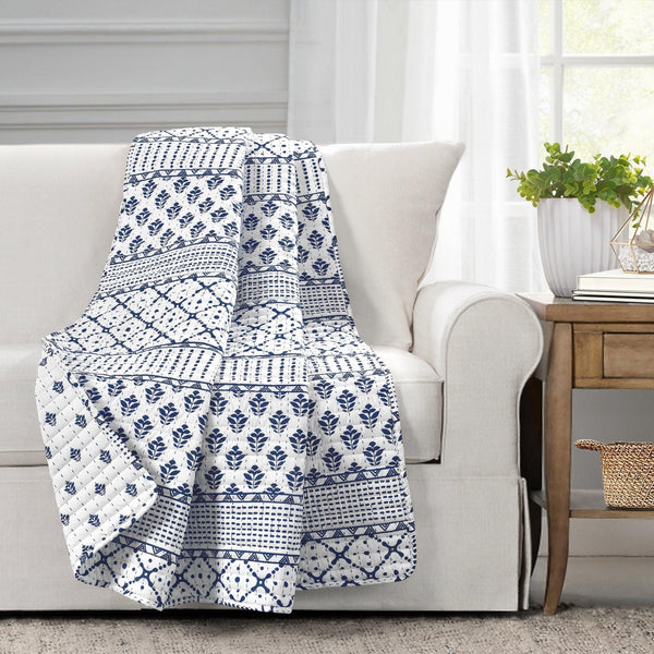 Drew Stripe Silver-Infused Antimicrobial Throw