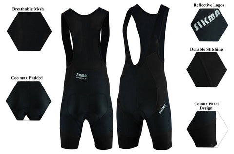 Men's Cycling Bib Shorts - Spruce Sports