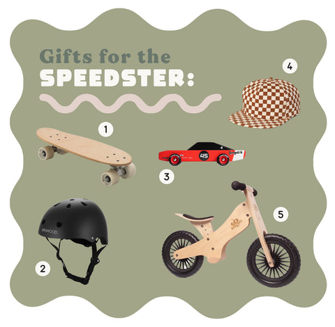 Shop Gifts for the Speedster