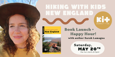 Hiking with Kids New England Book Launch Happy Hour RSVP