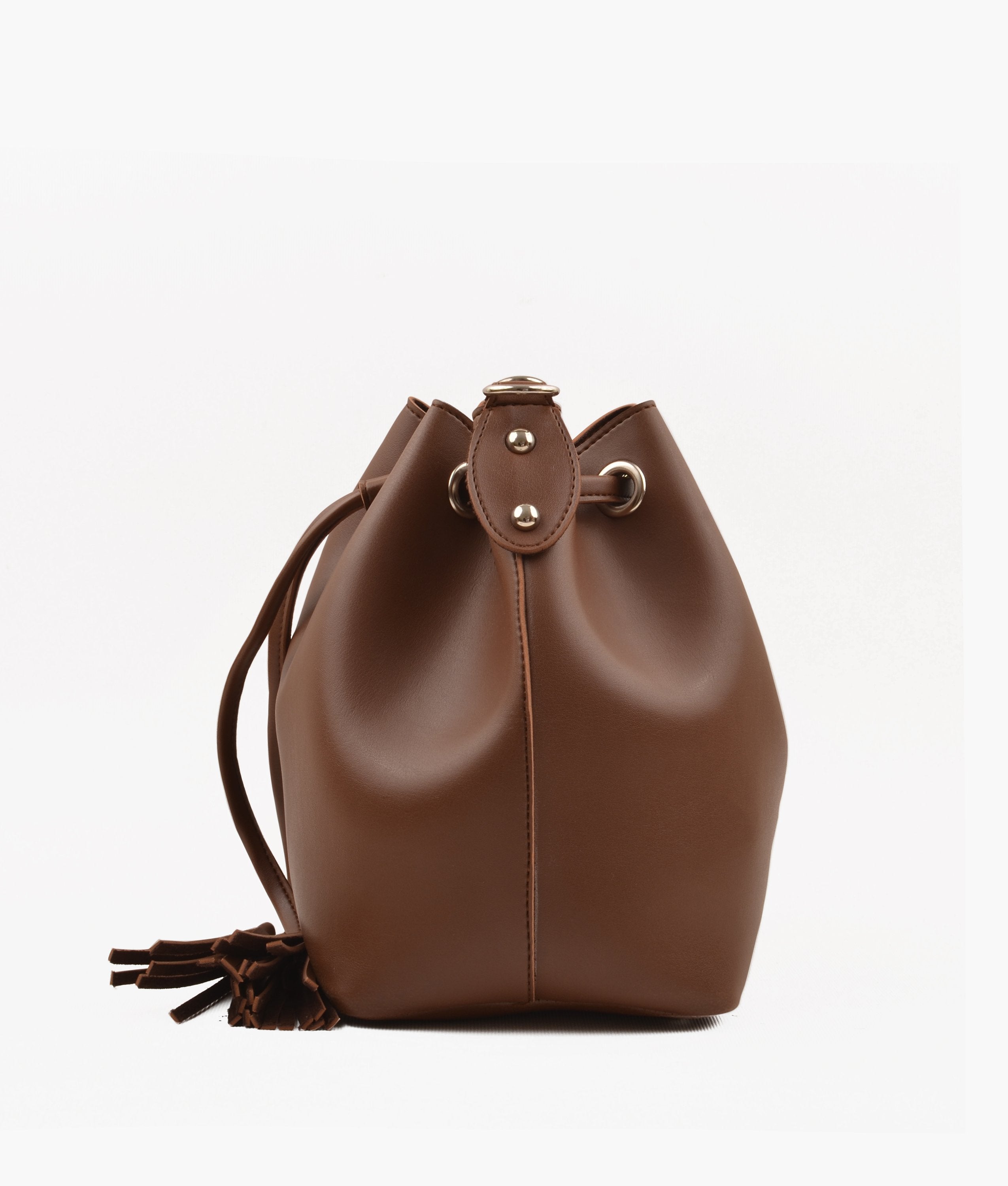 Horse brown bucket bag – RTW Creation