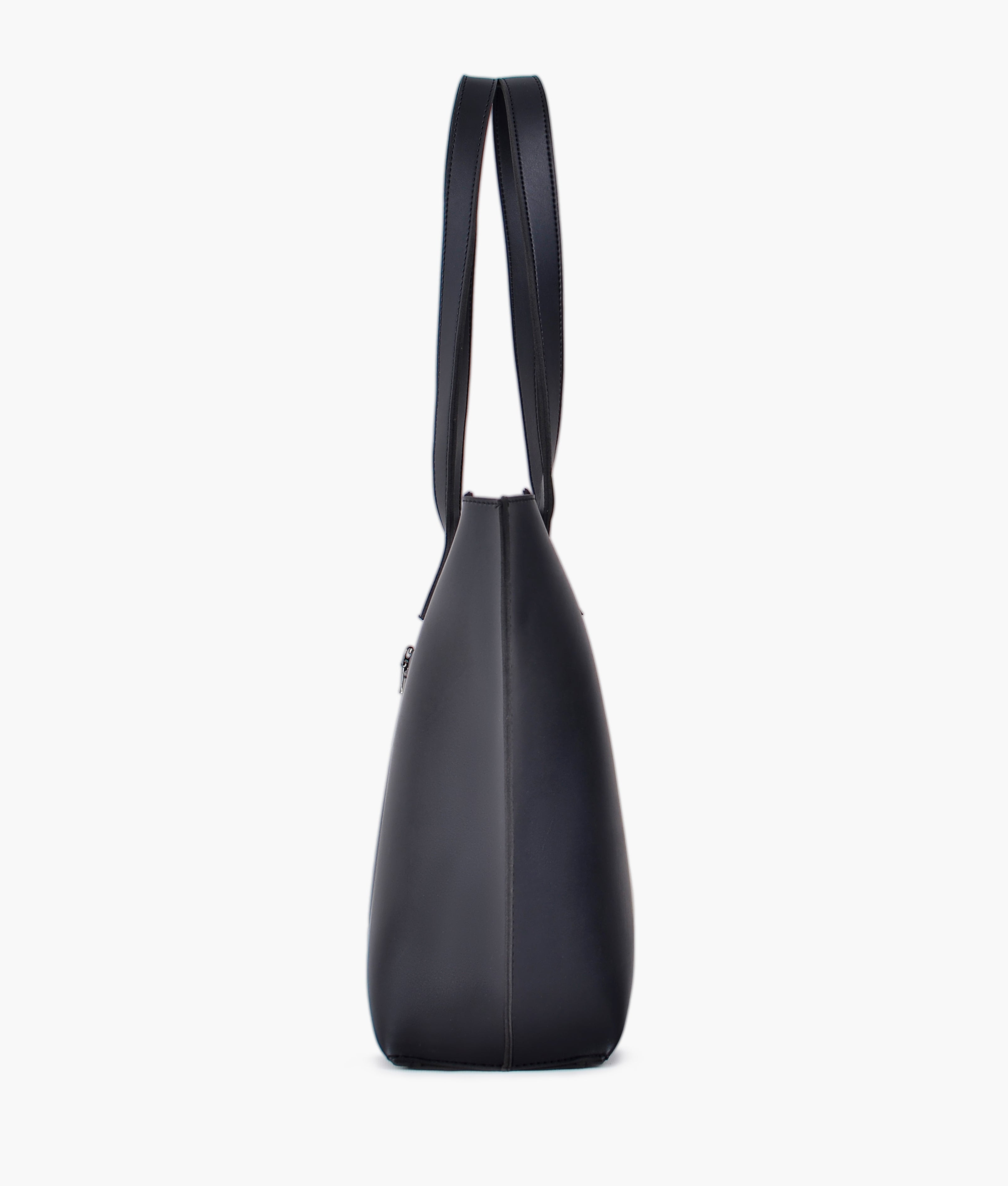 Black long handle tote bag – RTW Creation