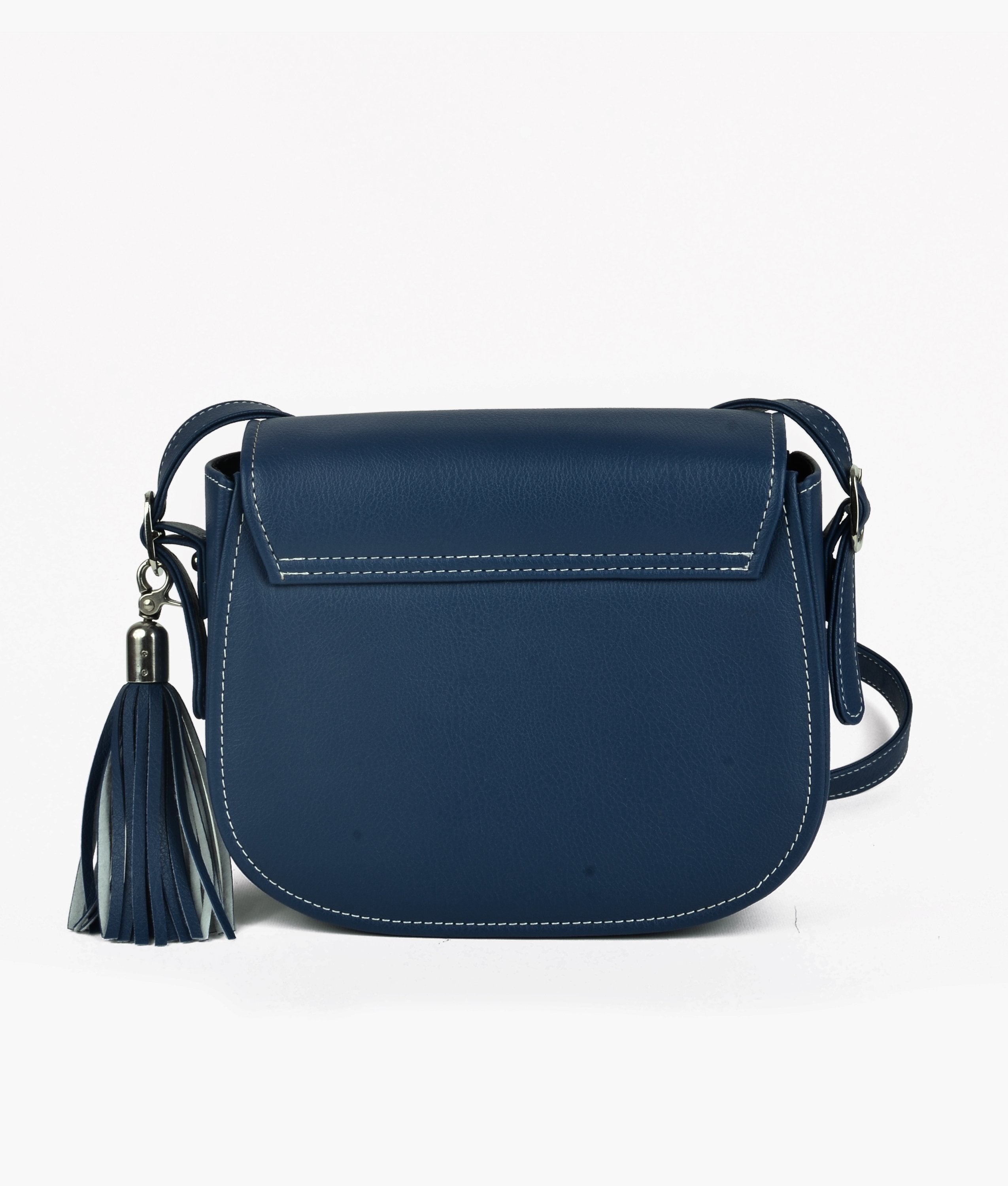 Navy blue saddle bag – RTW Creation