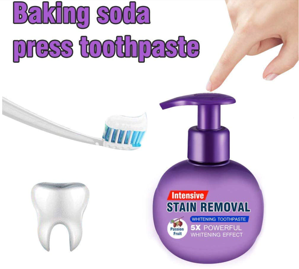 intensive stain removal whitening toothpaste ingredients