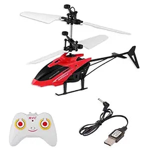 2-in-1 Exceed Flying Helicopter with Remote Control 100% Orignal Product -Red