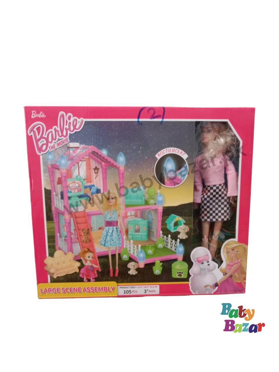 Barbie Beauty Villa Girls Doll House With Accessories