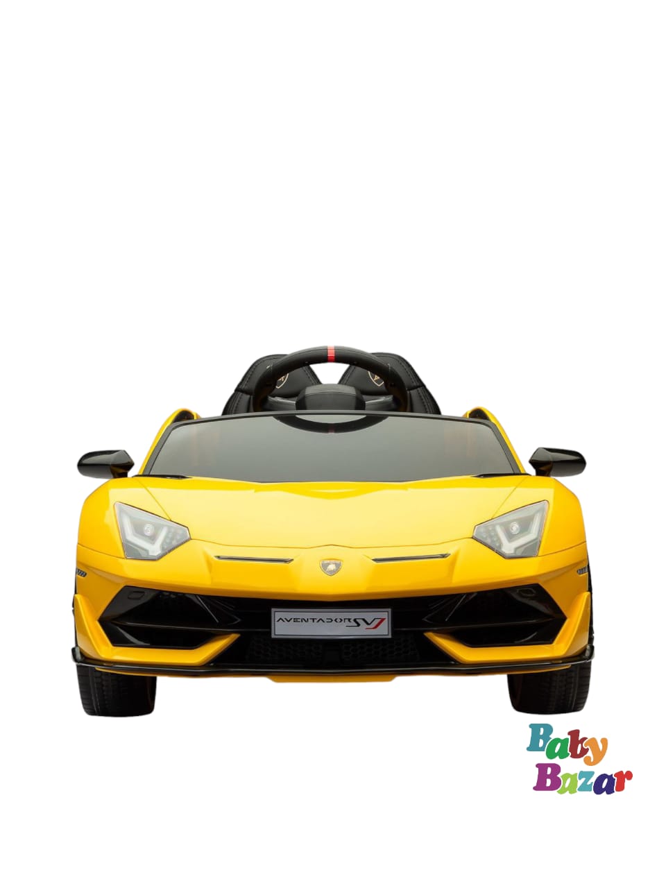 Lamborghini Aventador SVJ yellow