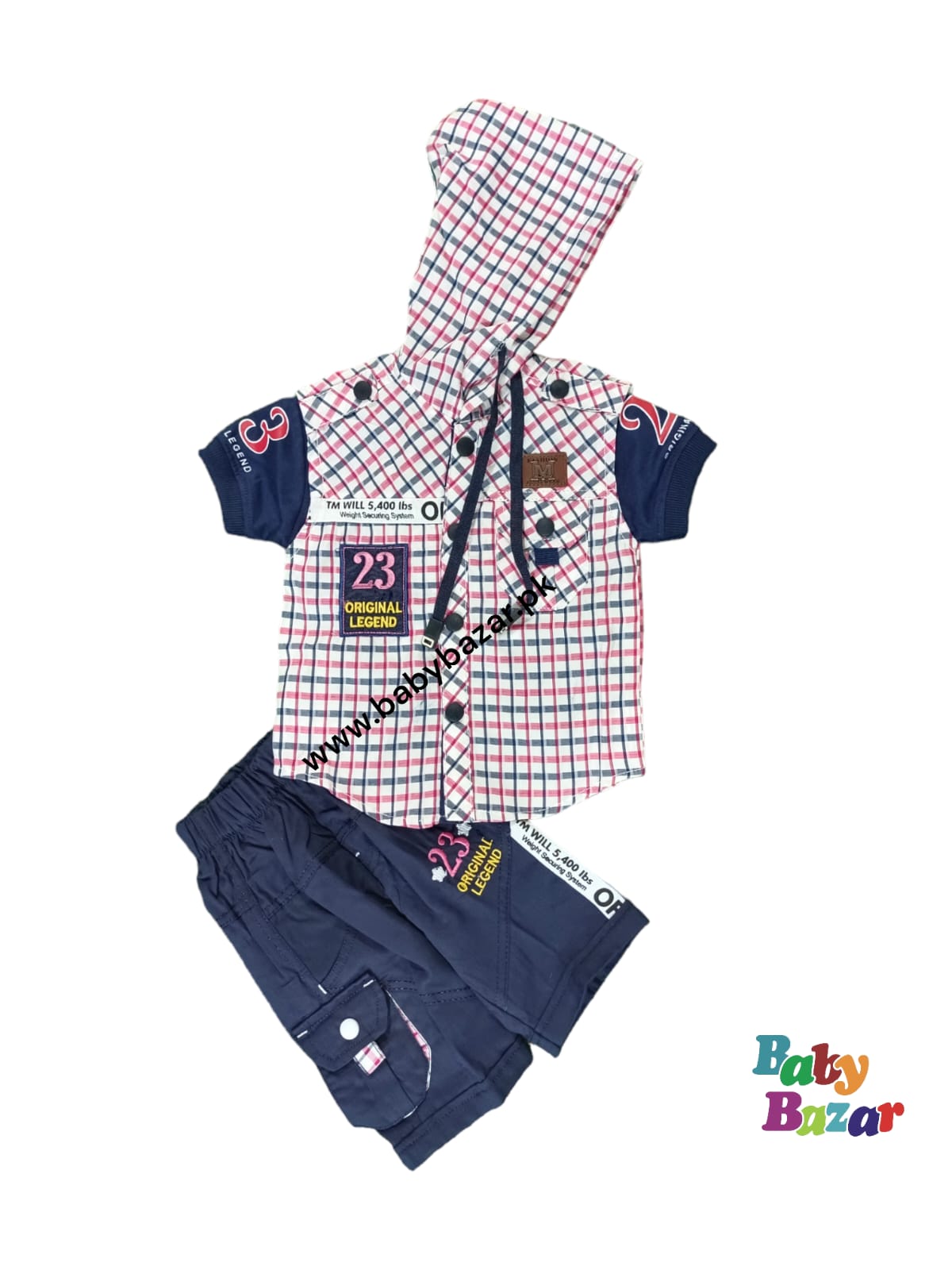 Toddler Boy Hoodie Shirt & Short Half Sleeves apparel  For Summer