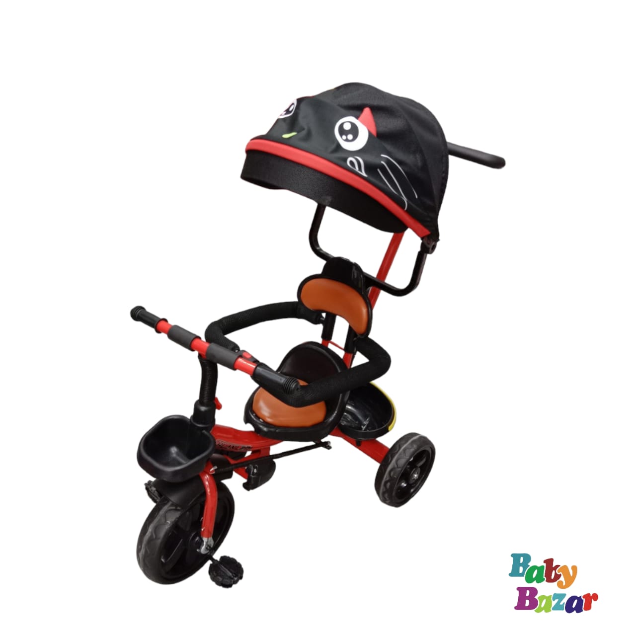 Ride On Baby Tricycle +Stroller With Umbrella(M)