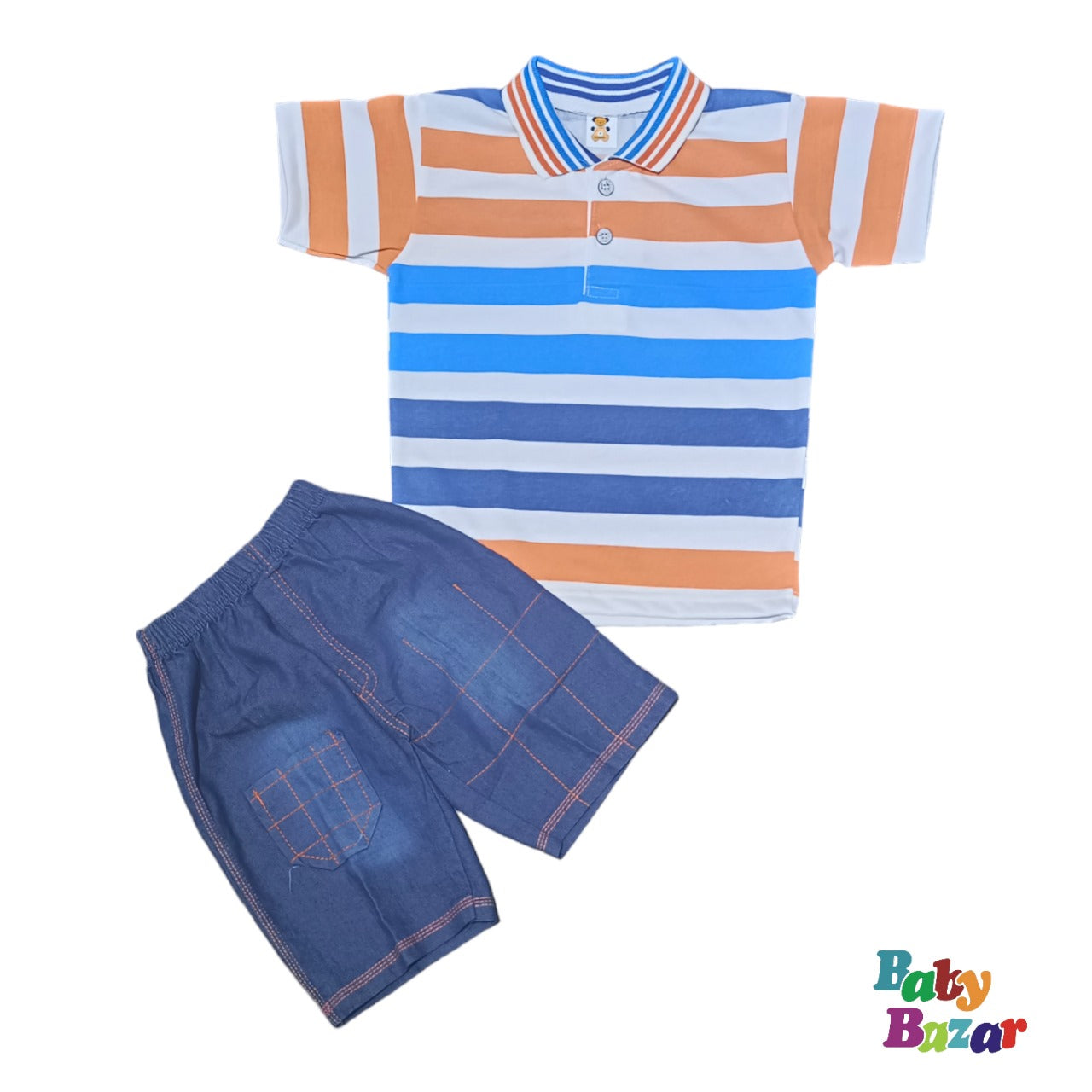 Best  Summer Season T-Shirt & Nicker For Baby Boy - Multi