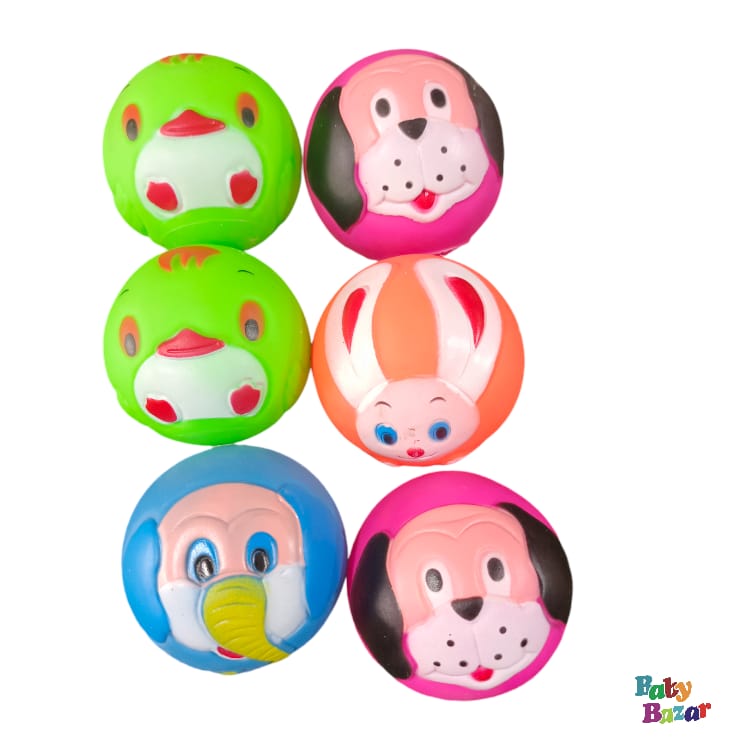 Bathing Baby Play Set Pack of 6 Pieces Color ful Balls Set for Kids