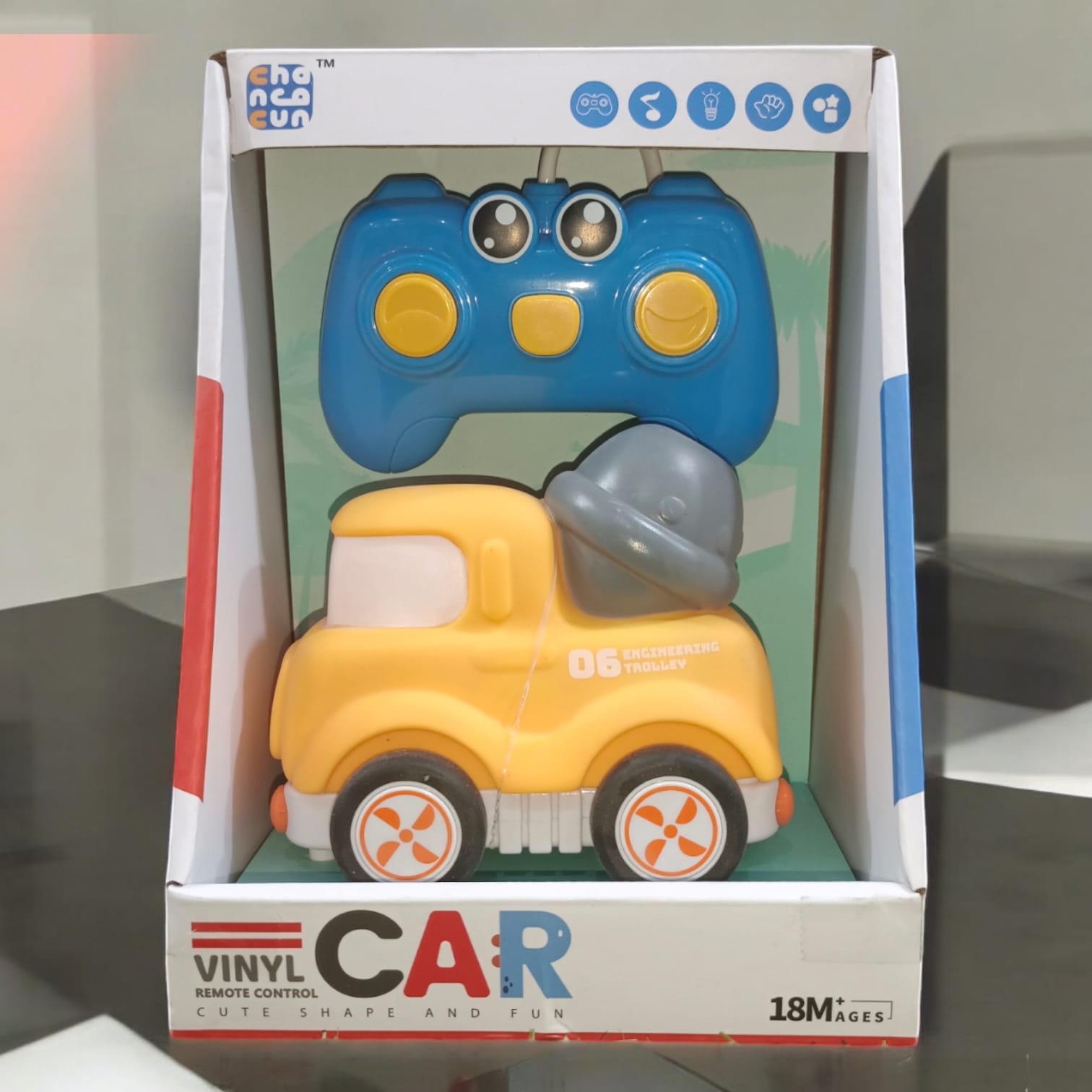 Vinyl  Remote Control CarCute Shape And Fun