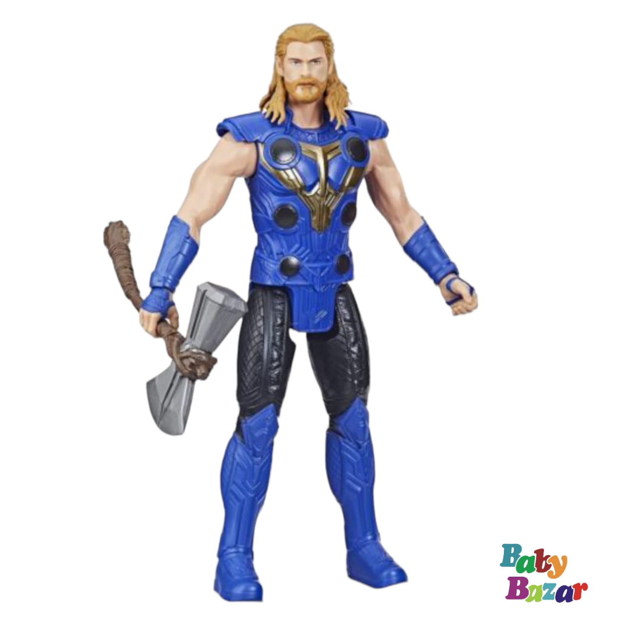 Avengers Thor Action Figure Infinity war Toy, 12 Inches, Age 4 Years & Up (Battery Operated)  (Black, Grey)