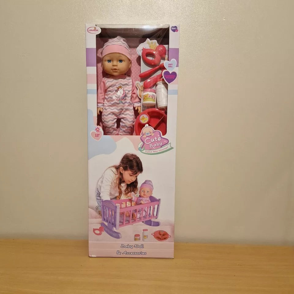 Warm Baby Interactive Doll - Multi Color