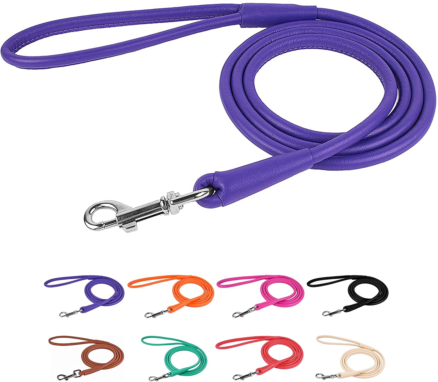 what are dog leads made of