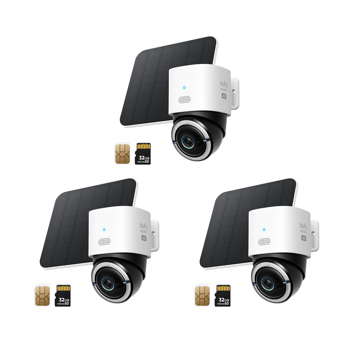 eufy 4G LTE Cam S330 (3 Packs)