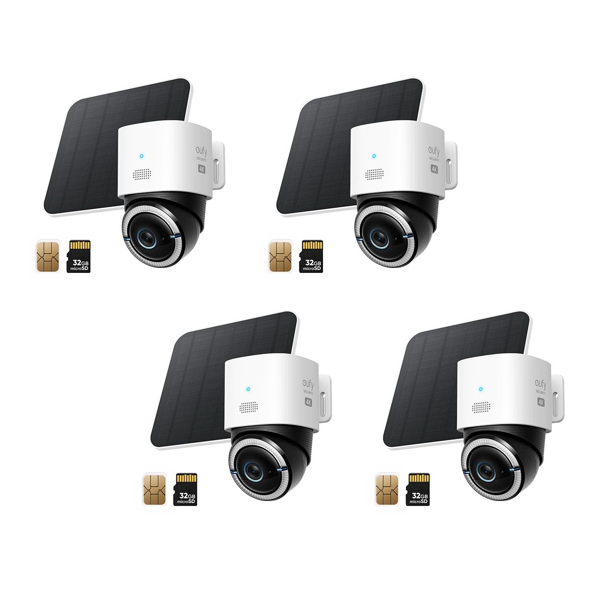 eufy 4G LTE Cam S330 (4 Packs)