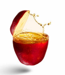 Red Apple with Apple Cider Vinegar Inside