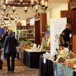 multiple booths at raw living expo