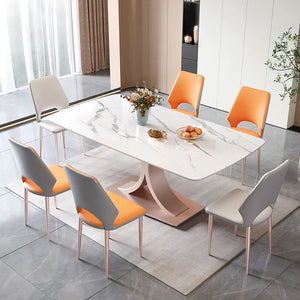 Nordic Modern Table Kitchen Balcony Luxury Dinner Marble Table Coffee Dressing Desk Muebles Dining Room Table And Chairs Set - My Lux Decor 