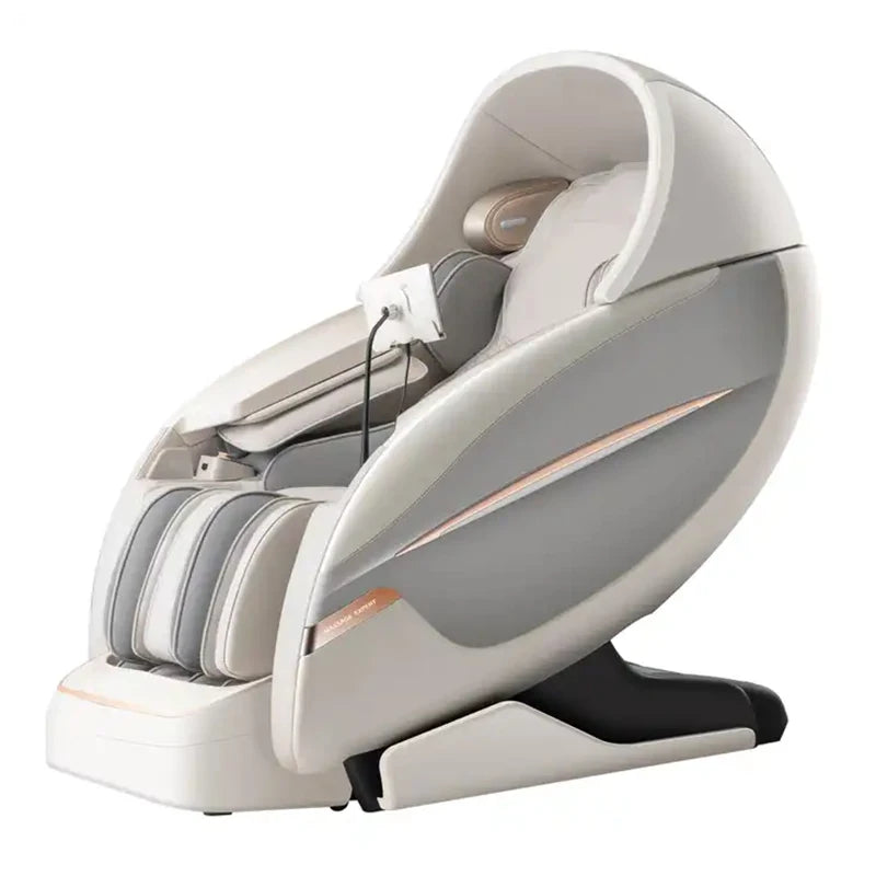 Massage Chair 4D with Zero Gravity Full Body Massage with Voice Control,Heating,LCD Remote Control,Foot Roller Massage Chair