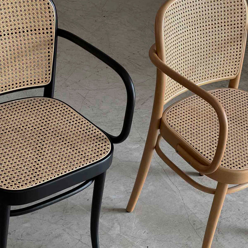 TON No.811 Arm Chair Black ヨーゼフ・ホフマン THONET Josef Hoffman