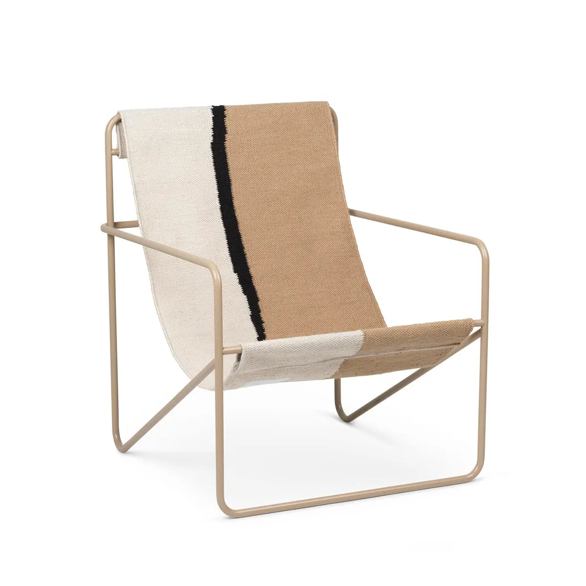 ferm Living Desert Lounge Chair Cashmere Soil