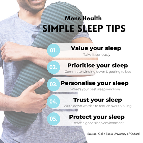 siest sleep mens health sleep tips colin espie