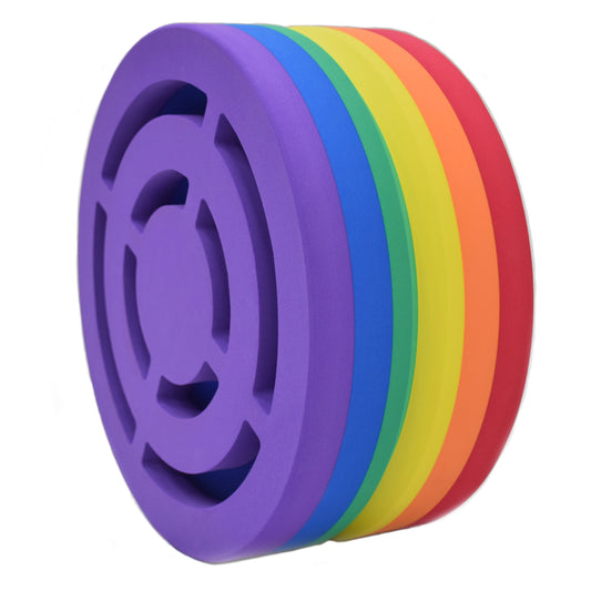 12 Rainbow BodyWheel Yoga Wheel – bodywheel
