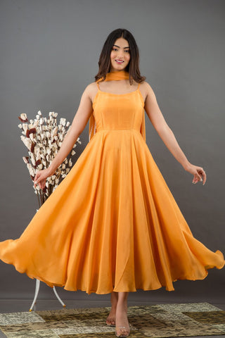 Indo Western Anarkali Dress