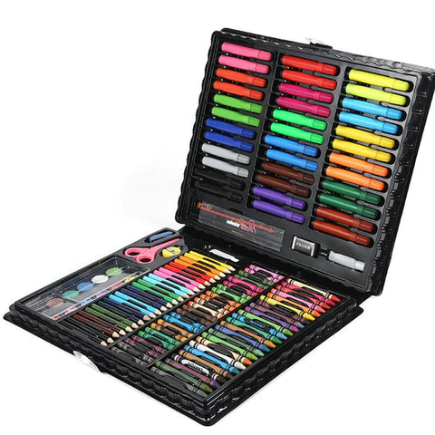 KIT DE ARTE, DIBUJO Y PINTURA PARA NIÑOS Y NIÑAS (150 PIEZAS) MEDIANO –  exitocenter