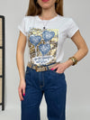 T-shirt Cuori animalier