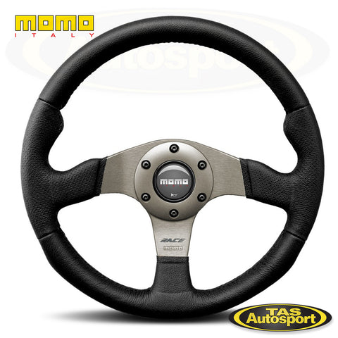 Original Momo model Mod.80 leather steering wheel 350 mm. Racetrack race  rally e