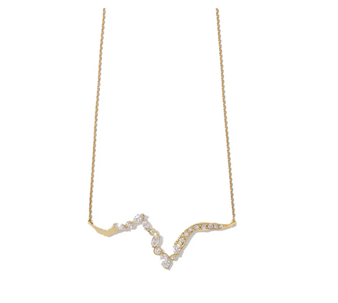 pave necklace