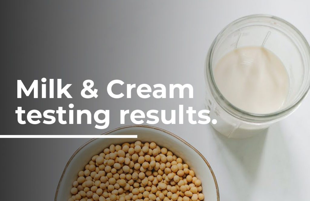 cannabis milk and cream infusion testing results