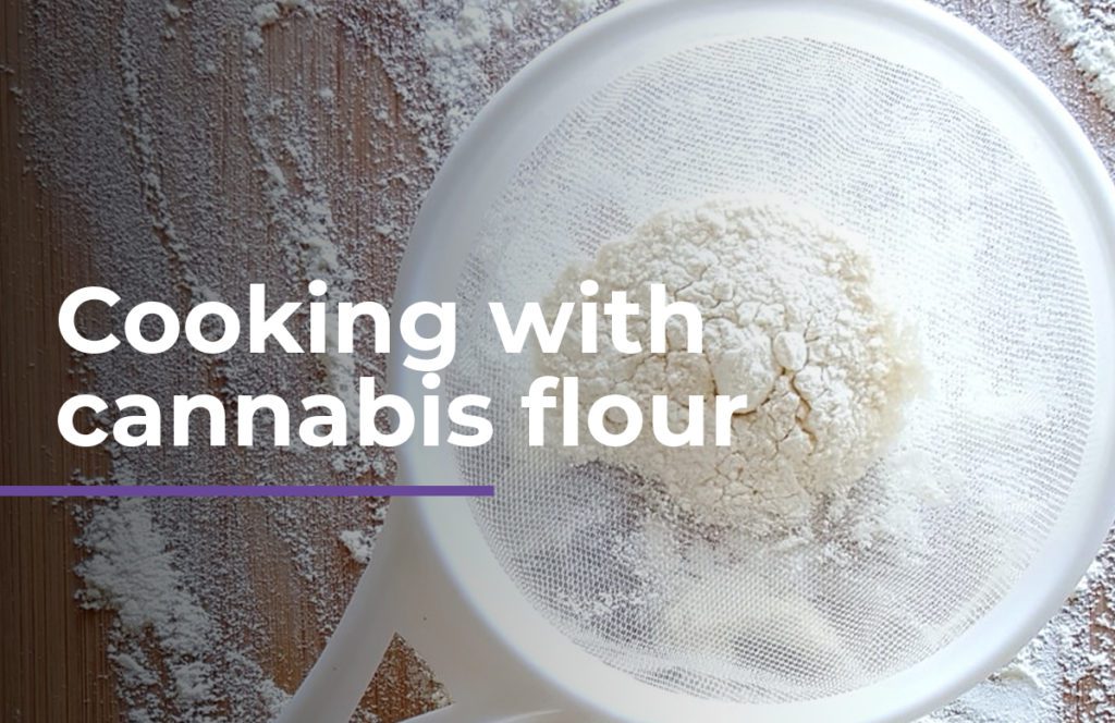 Cooking with cannabis flour