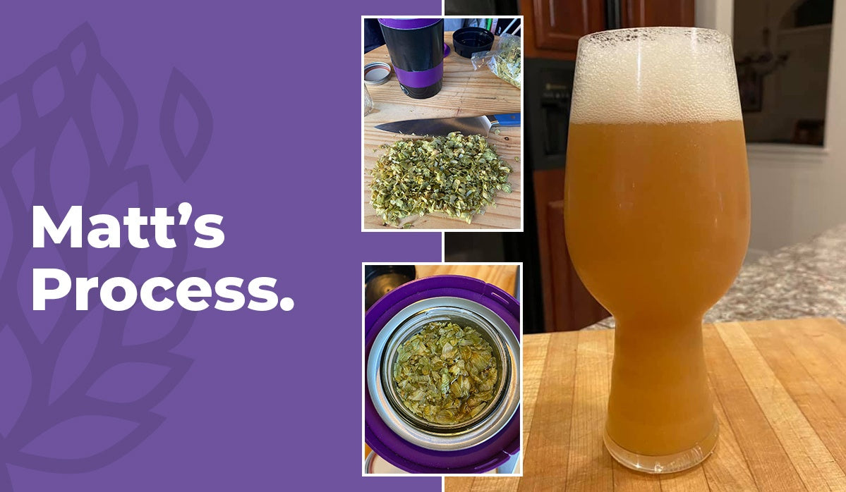 process to create non alcoholic cannabis beer