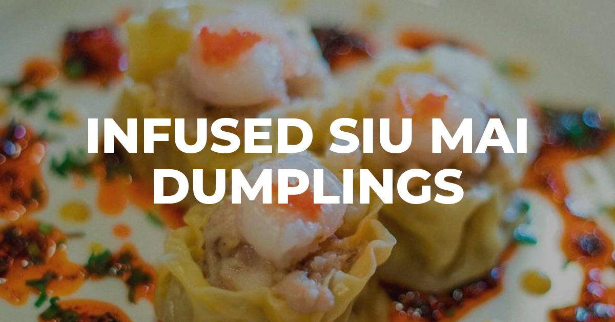 infused siu mai dumplings recipe