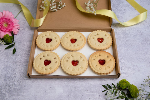 All My love jam biscuits box