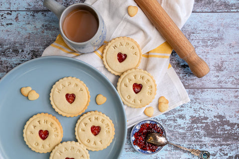 Happy Father's Day jam biscuits from The Biskery