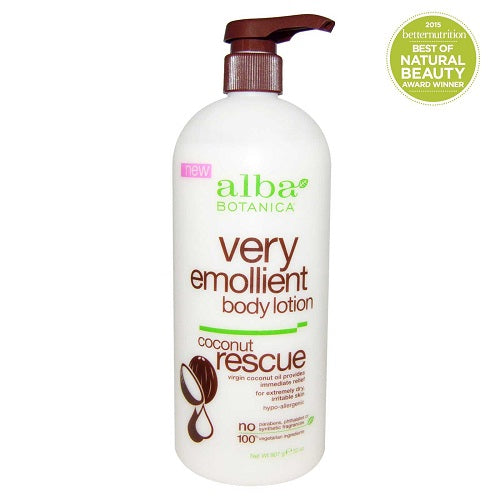 Kikker Discreet barst Alba Very Emollient Body Lotion Coconut Rescue – The Earthy Elements