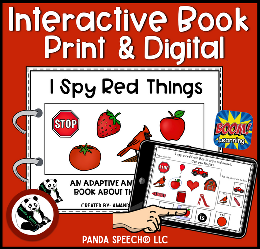 I Spy PURPLE Things! Color Series Print & Make Books (includes a digital  BOOM Card book)