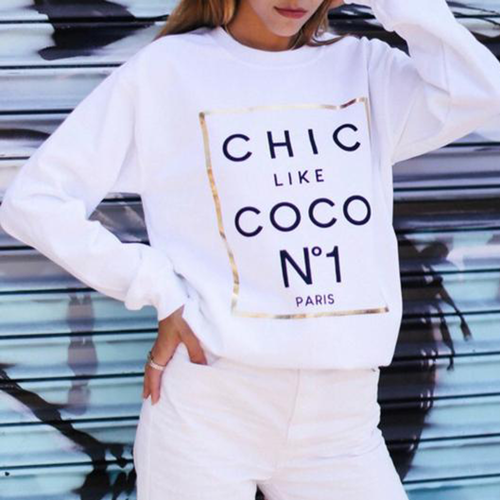 Chic Like Coco Number 1 Paris Sweatshirt
