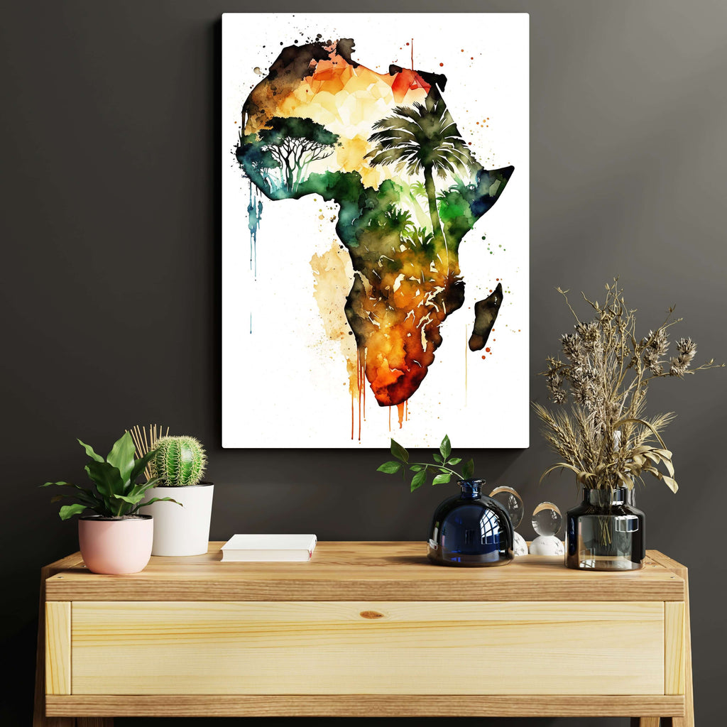 painting-map-of-africa
