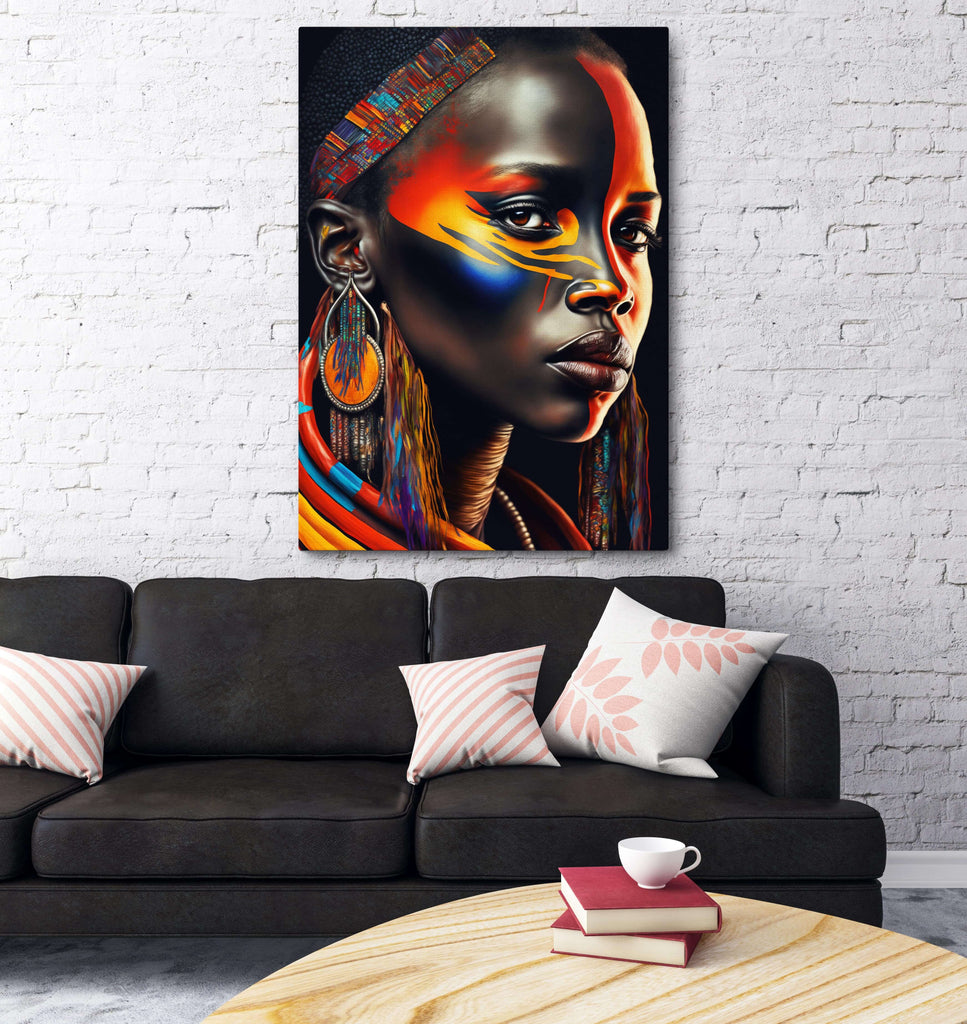 tableau-femme-africaine-moderne