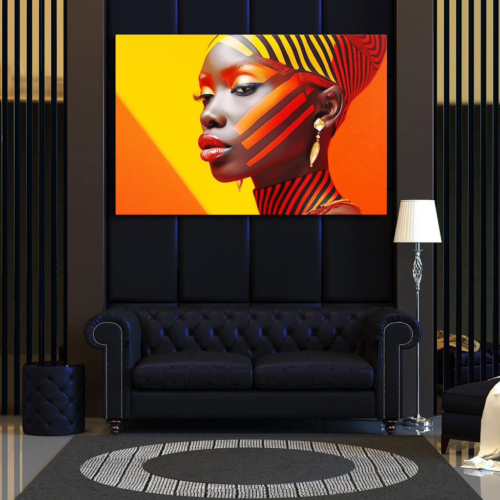 tableau-femme-africaine-design